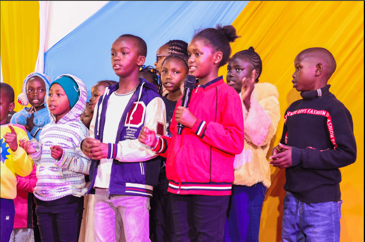 Children worship